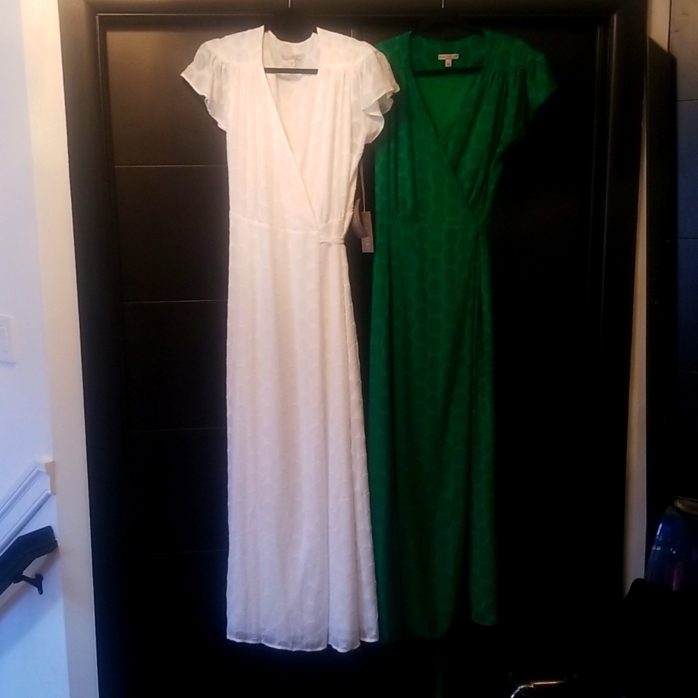 Ladies Wrap Dresses - 2 Beauties...